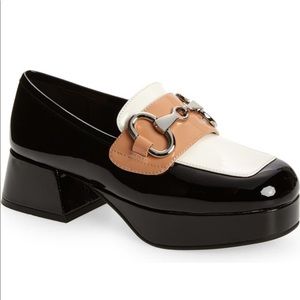 Jeffrey Campbell Student 2 Platform Loafer Size 7